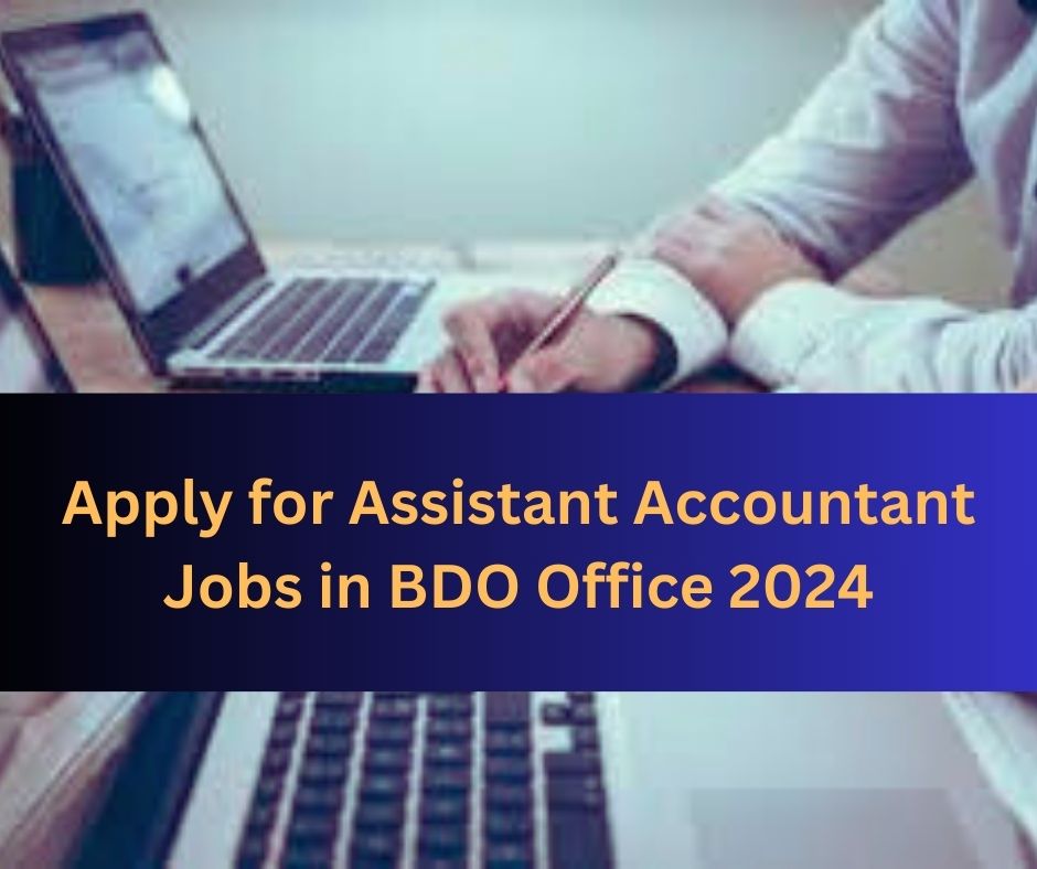 Apply for Assistant Accountant Jobs in BDO Office 2024