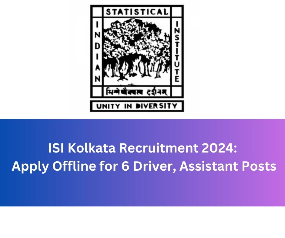 ISI Kolkata Recruitment